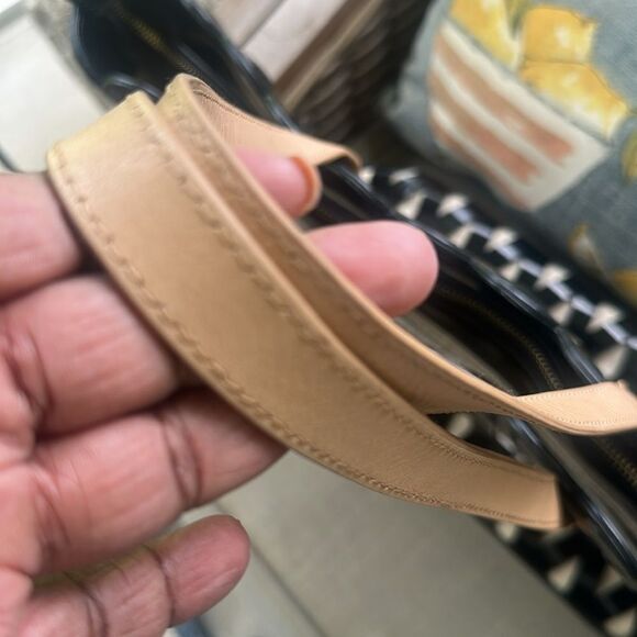 Sondra Roberts Patent Leather Tote Bag - Picture 3 of 7